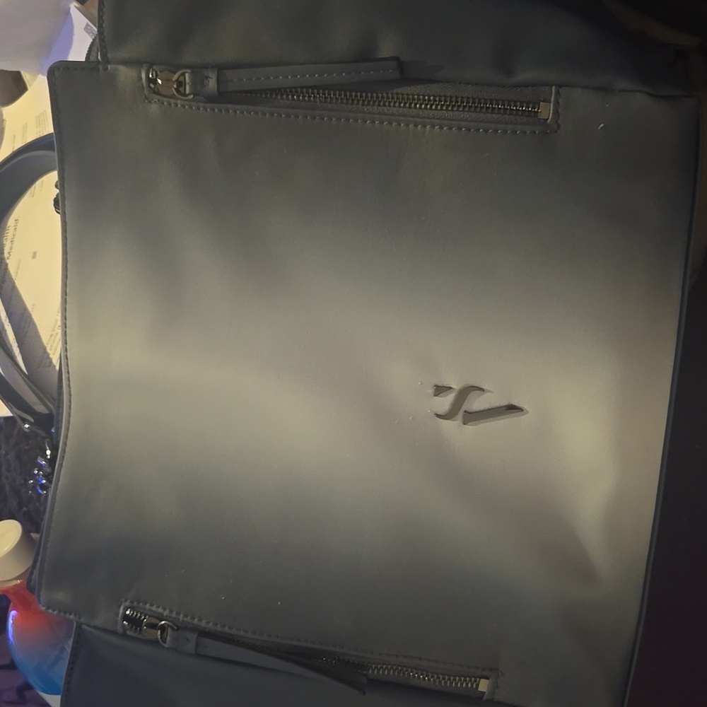 Blue and White Ombre Vera Wang Purse and Wallet, Never Used